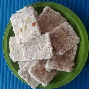 Coconut Barfi or Naral Wadi